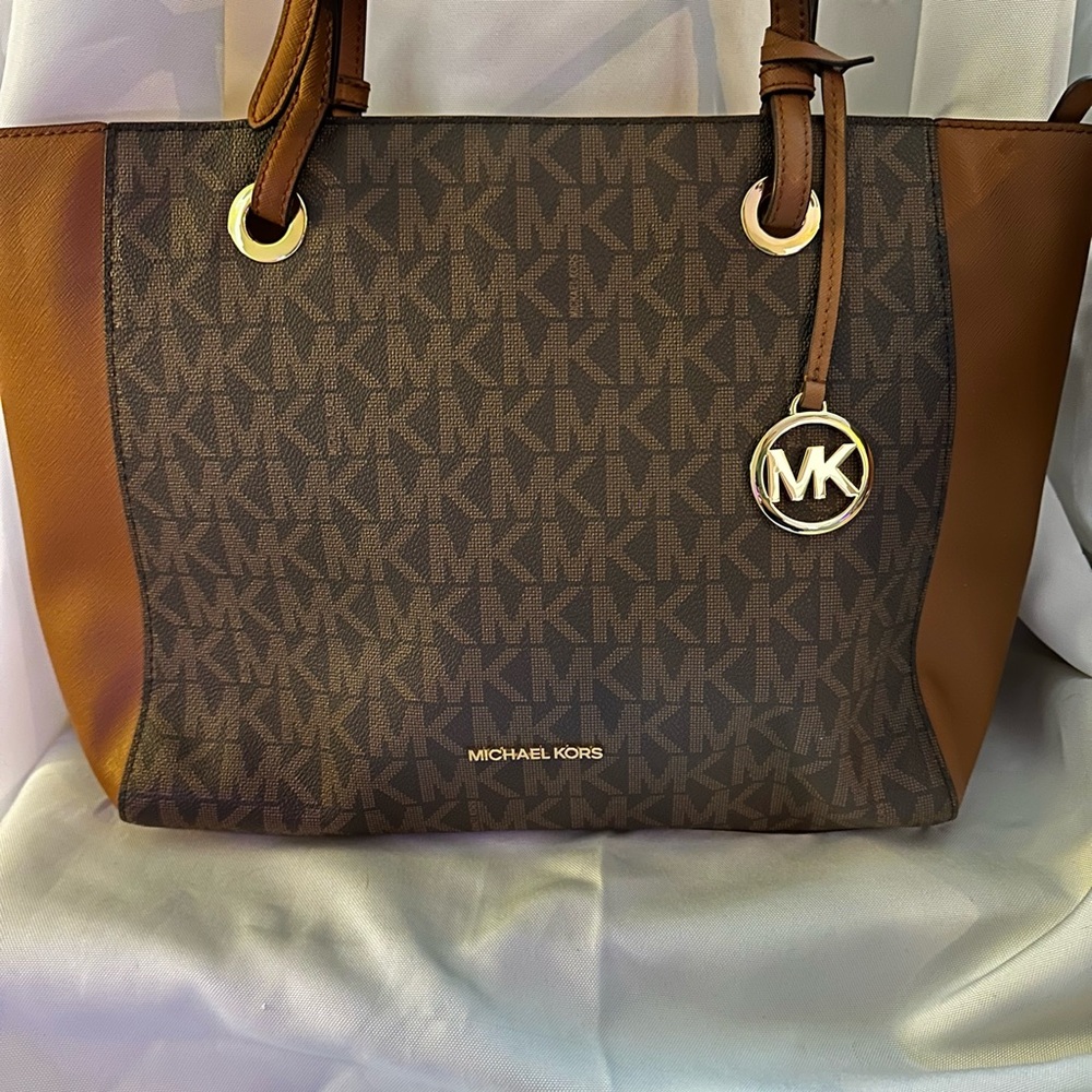 Michael Kors Walsh Brown Tote NWT | Medium Multifunctional Tote